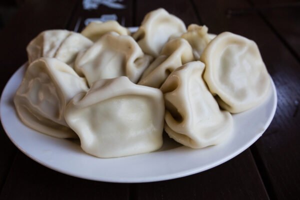 Khinkali boiled